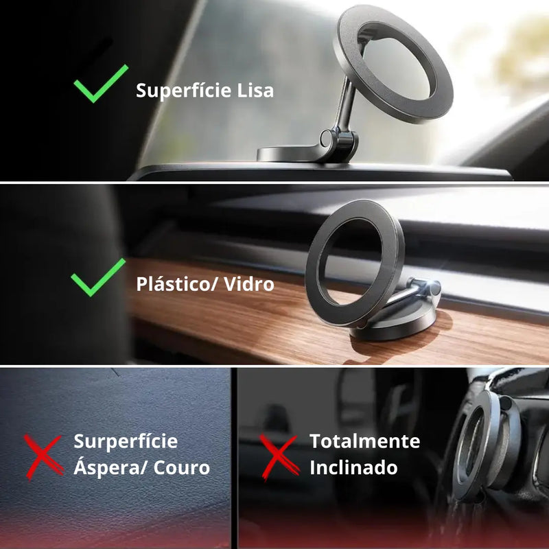 Suporte Ultra Magnético de Celular para Carro MagSafe - FIXCELL