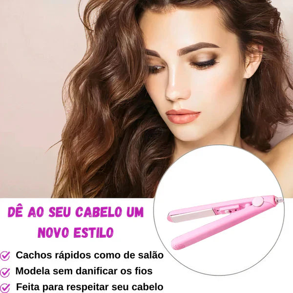 Mini Modelador HairMaster 2 em 1 + [BRINDE EXCLUSIVO]