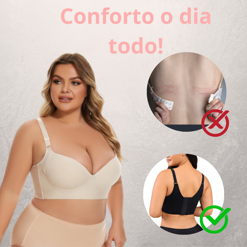 4 SUTIÃS MODELADORES por APENAS R$94,90 - PROMOÇÃO POR TEMPO LIMITADO 🔥