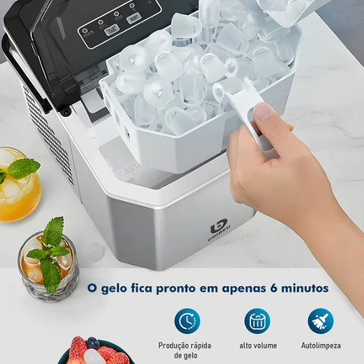 Smartice - Maquina de Gelo Portátil - Exclusividade Black Friday