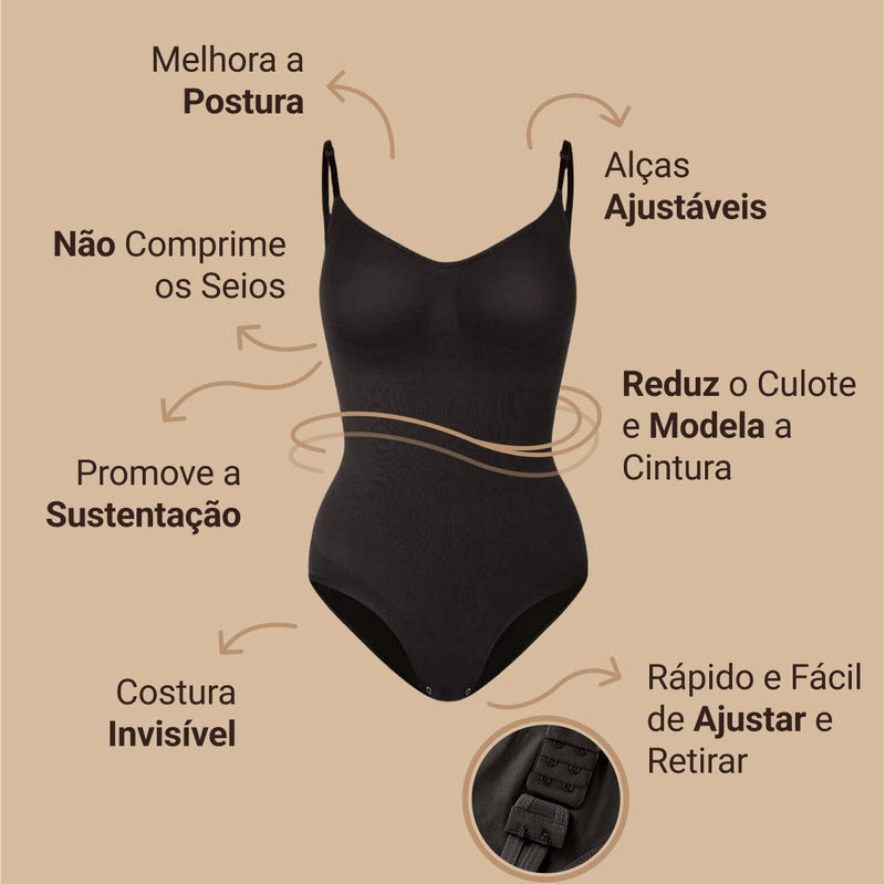 Body Modelador - Up Shaper - Compre 1 Leve 3 - BLACK FRIDAY